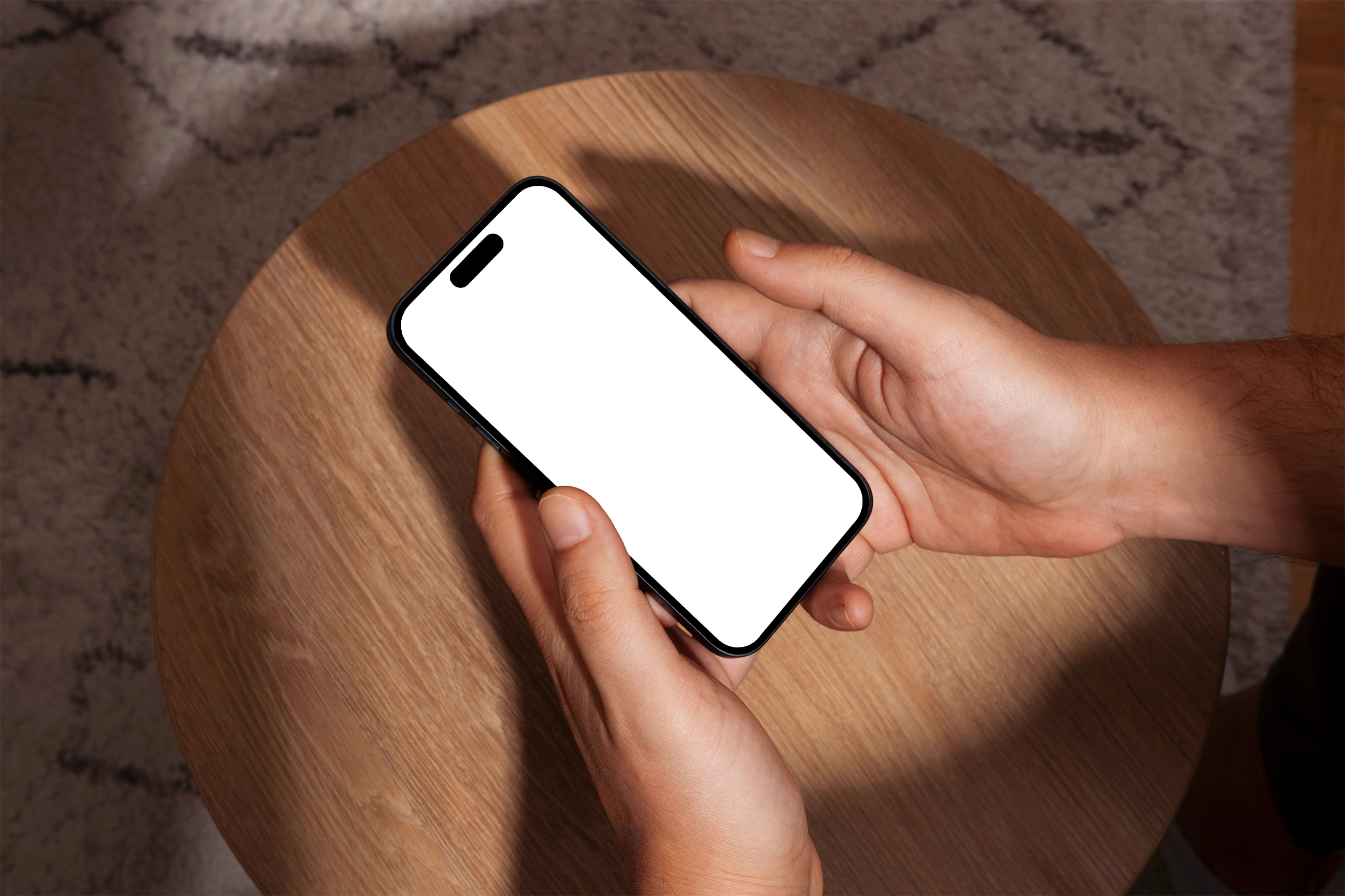 MOTUS app running on iPhone